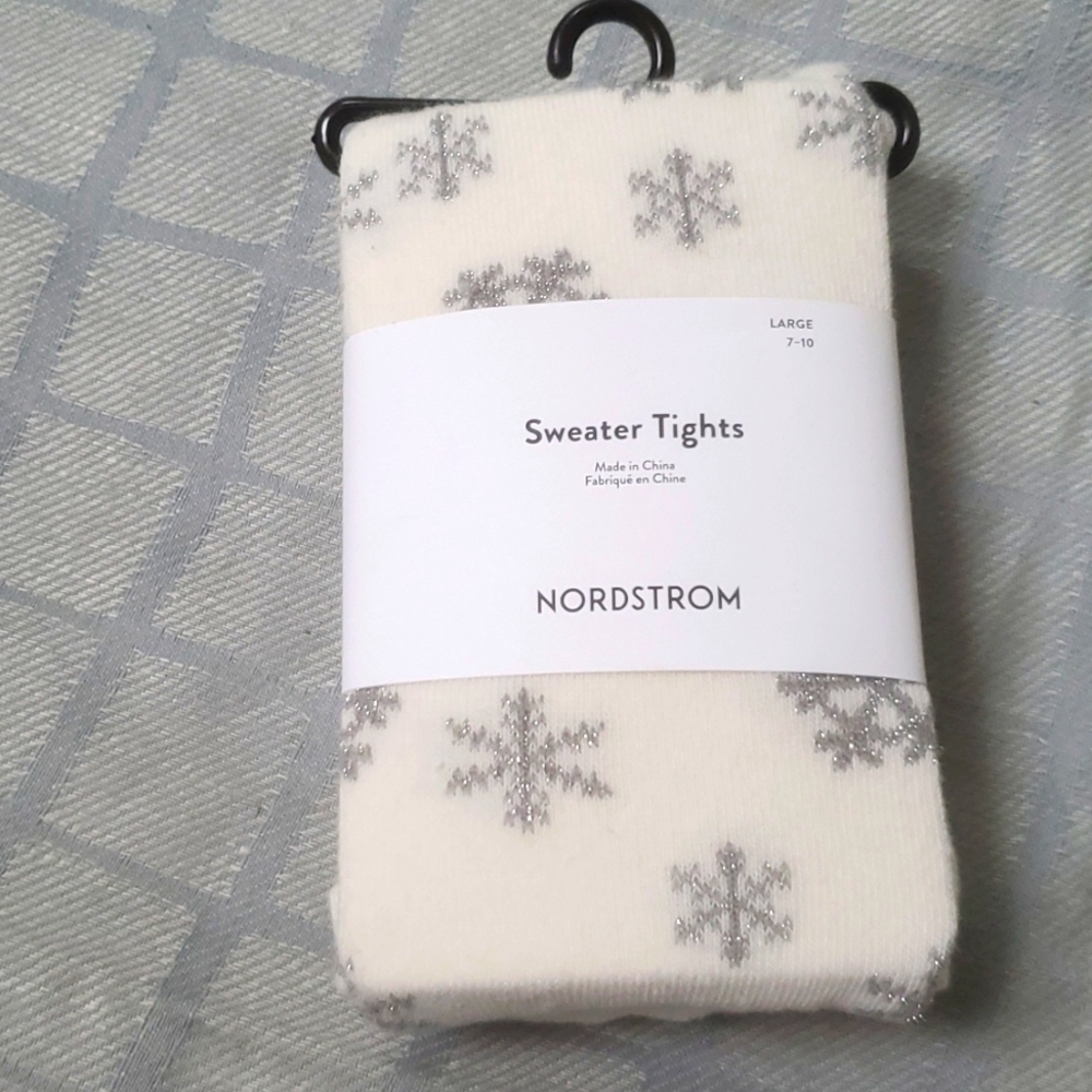 Nordstrom Sweater Tights/Kids/ New - Picture 1 of 6
